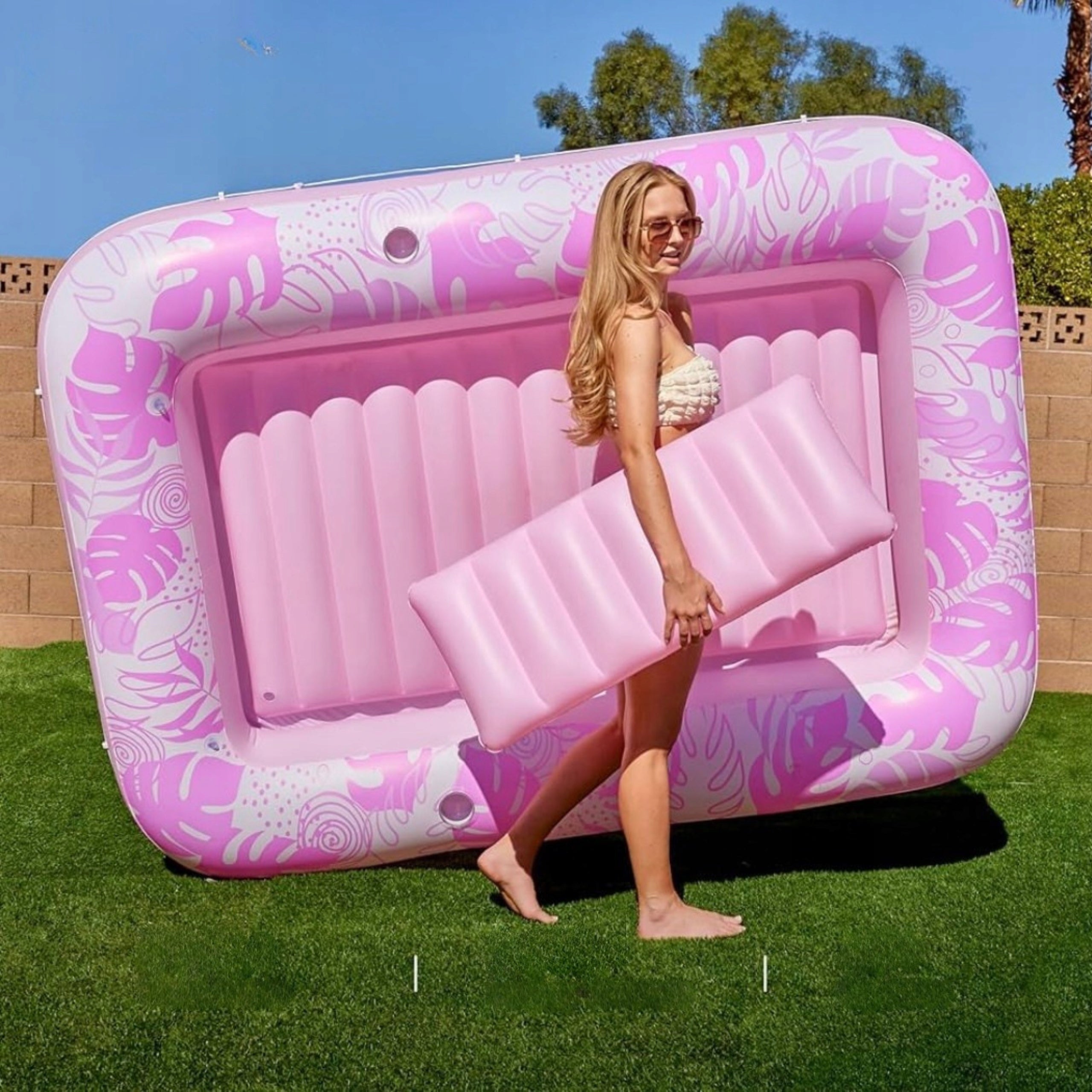 MATTRESS SWIMMING POOL SUN LOUNGER WITH PILLOW INFLATABLE FOR WATER 4IN1 Manufacturer code KX2856