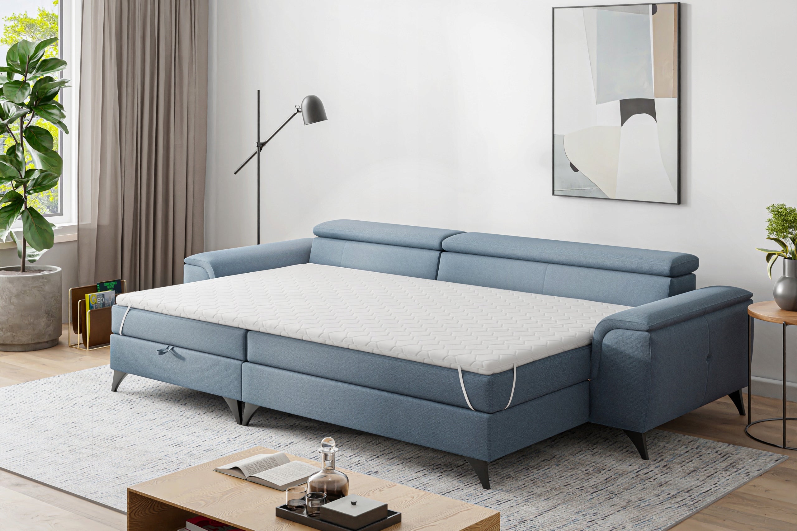 MATTRESS TOPPER 140x200 PUR Mattress length 200 cm
