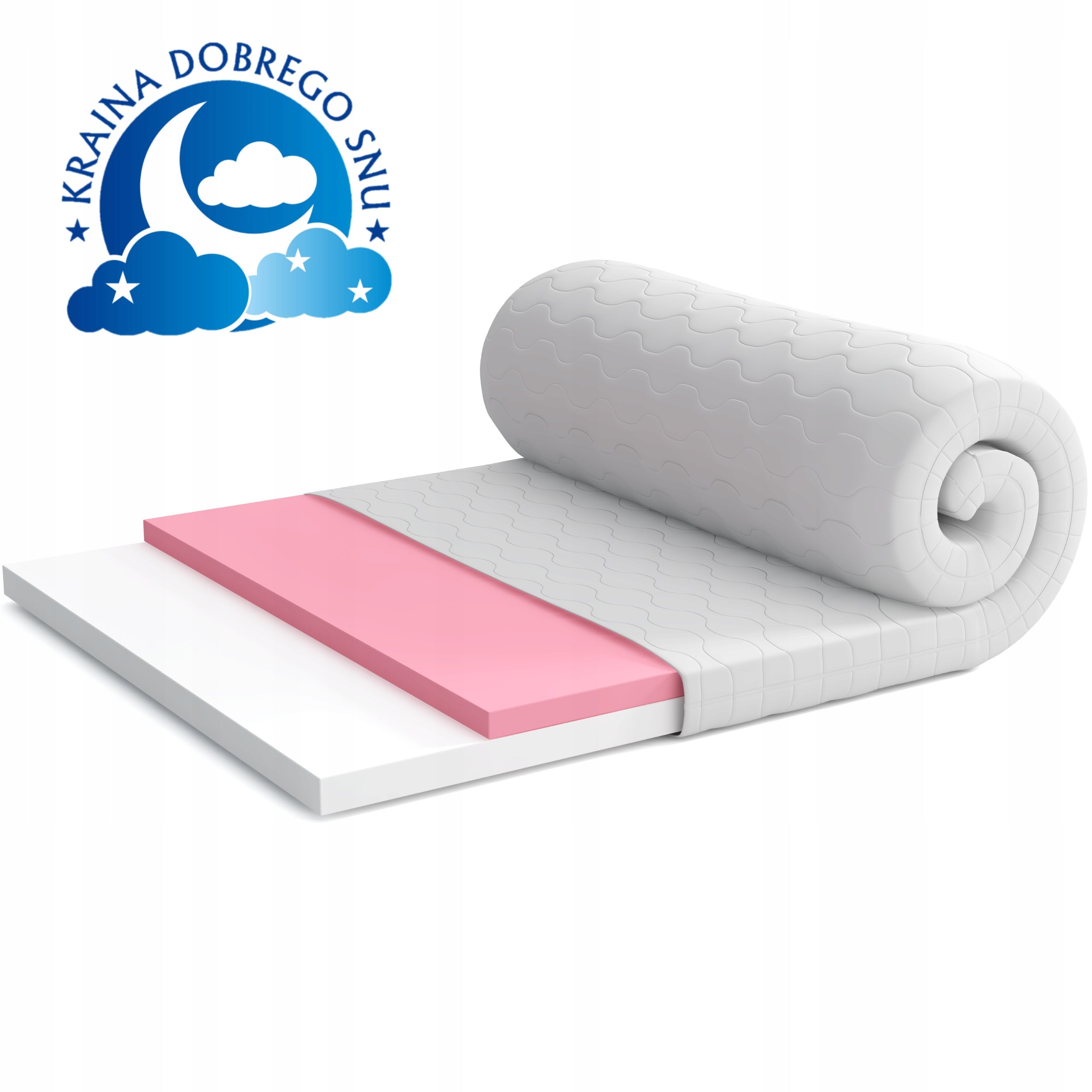 MATTRESS TOPPER SOFT MEMORY H2 H3 KDS FOAM-VISCO 90x200x8