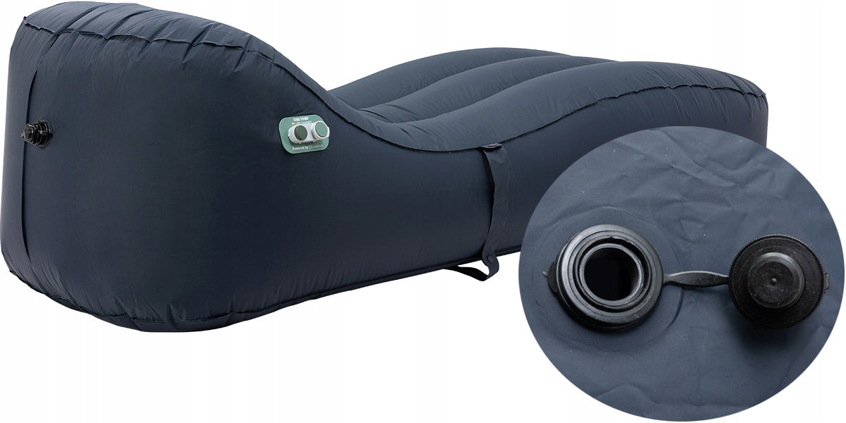 MATTRESS inflatable automatically SUN LOUNGER AEROGOGO GS1 BLUE Color blue