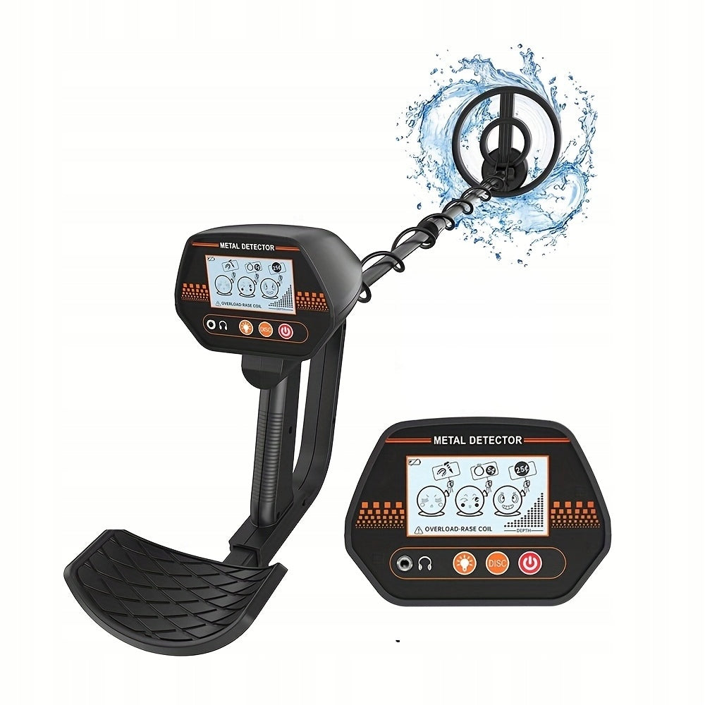 MD-4070 Wykrywacz Metal Złota Srebra LCD Wodoodporna Cewka Skarbów Batteries included yes