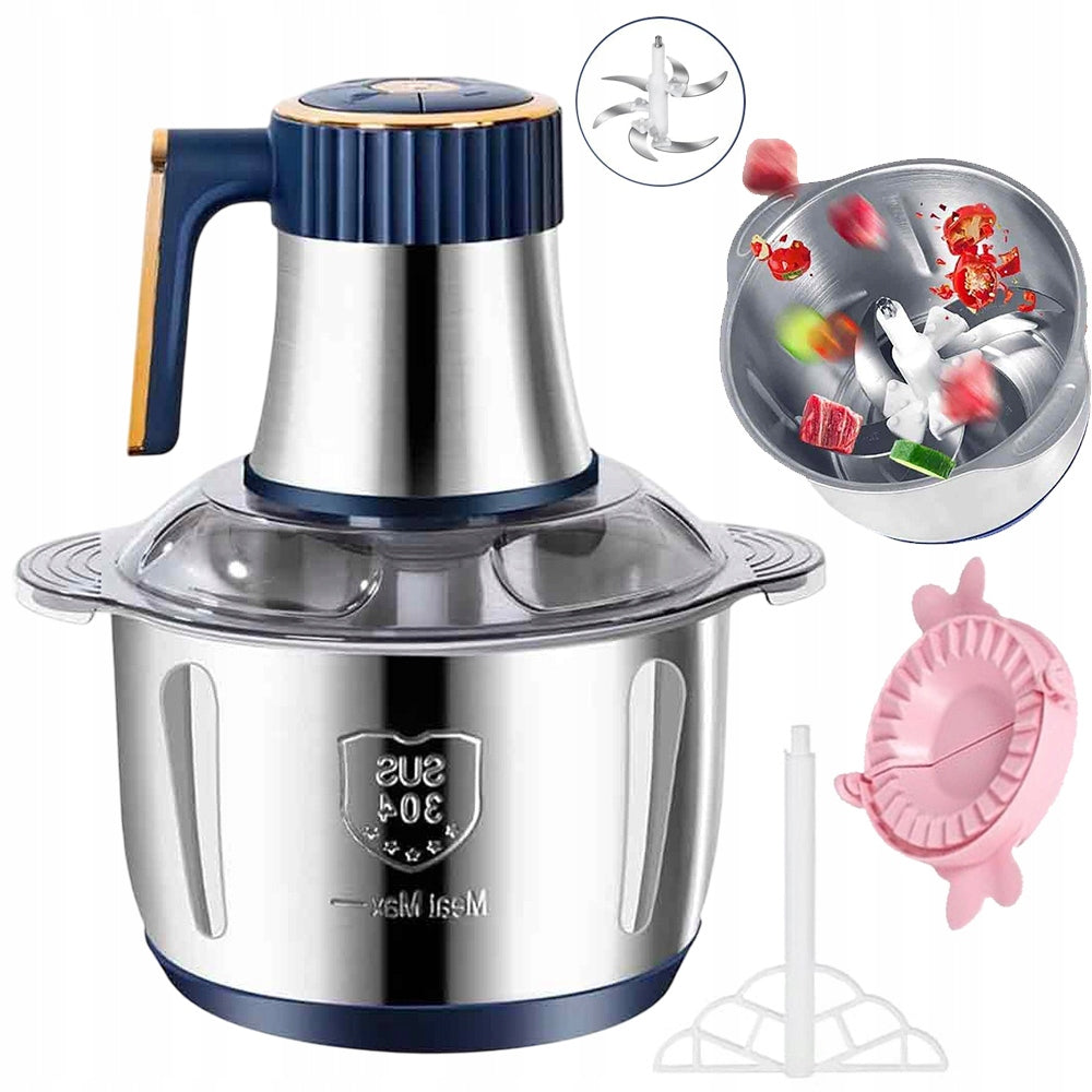 MEAT AND VEGETABLE SHREDDER 500W 5L 2 SPEED MALAXER INCISOR