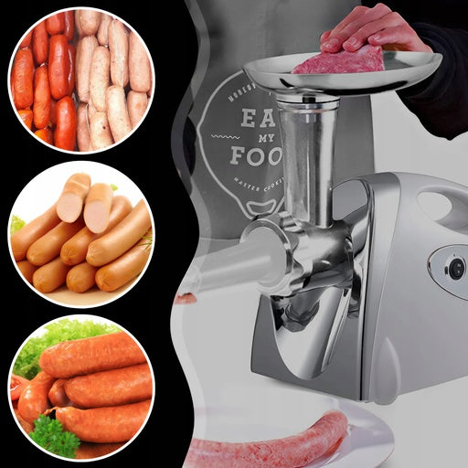 MEAT GRINDER 2800W FOR FILLING ELECTRIC SAUSAGES 3 STRAINERS Brand MEMFLOW