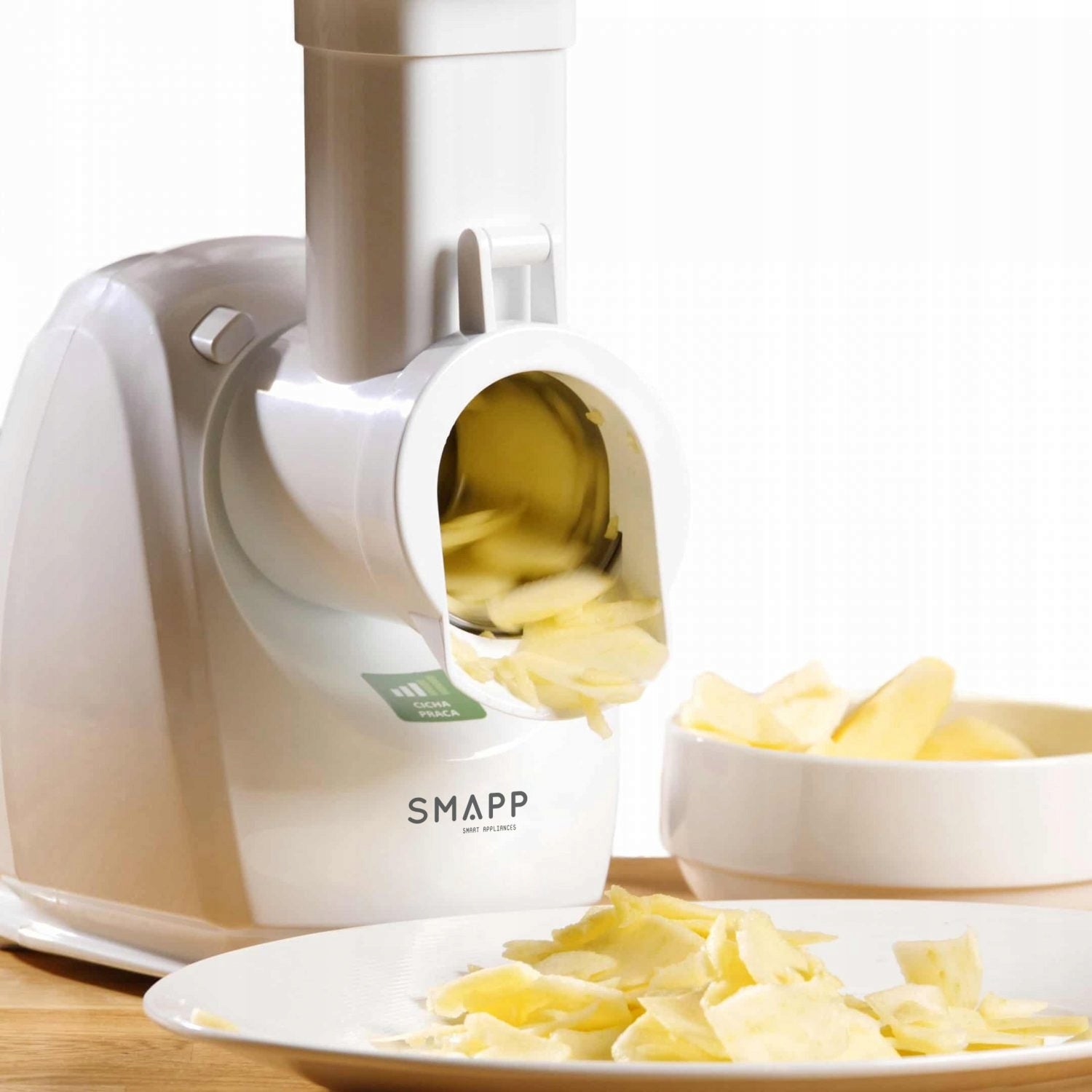 MEAT GRINDER 489.81 WITH SHREDDER SMAPP Dominant color white