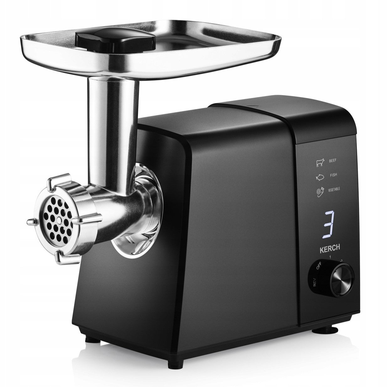 MEAT GRINDER BREWS KERCH FARGO 2500W SHREDDER +ACCESSORIES Model FARGO 2500W BLACK