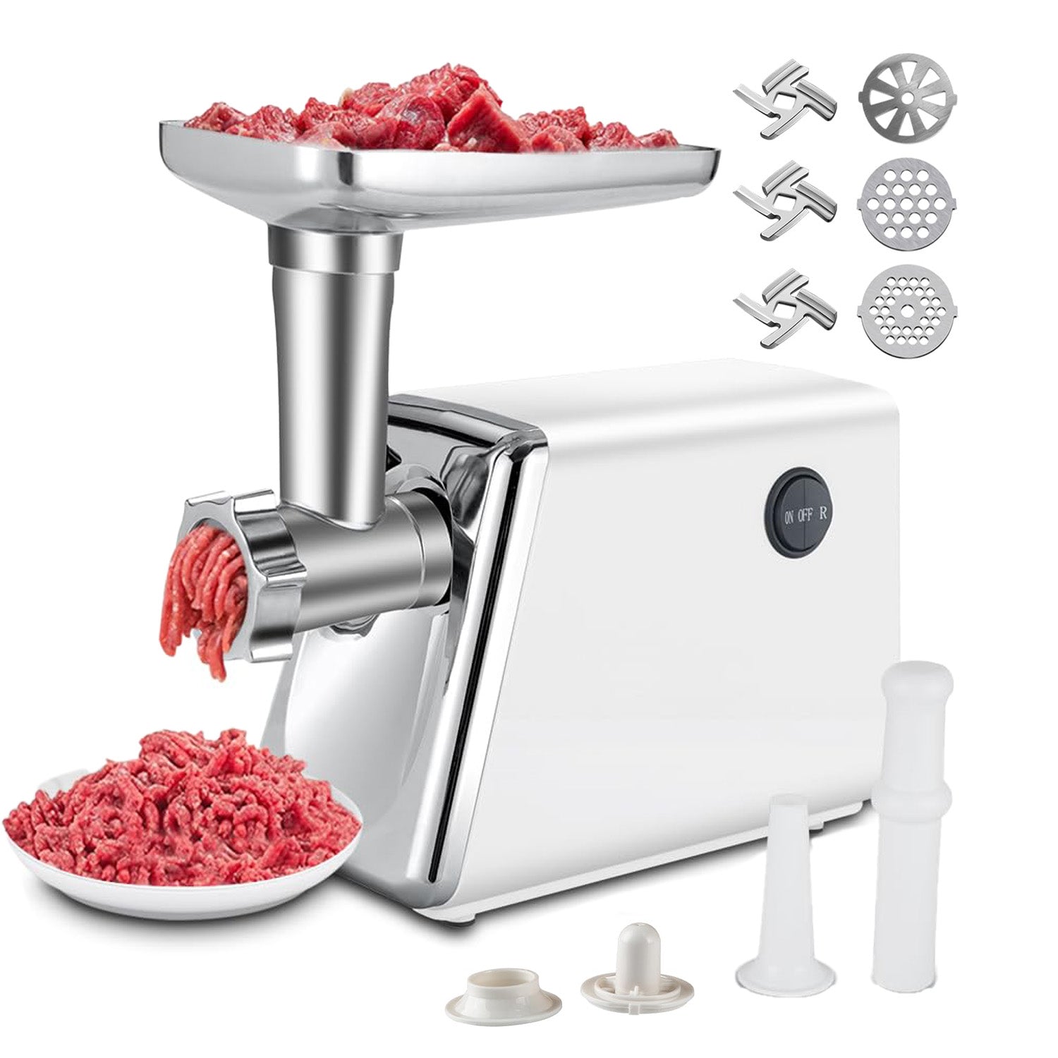 MEAT GRINDER ELECTRIC MACHINE WHITE 1000 W Brand no brand