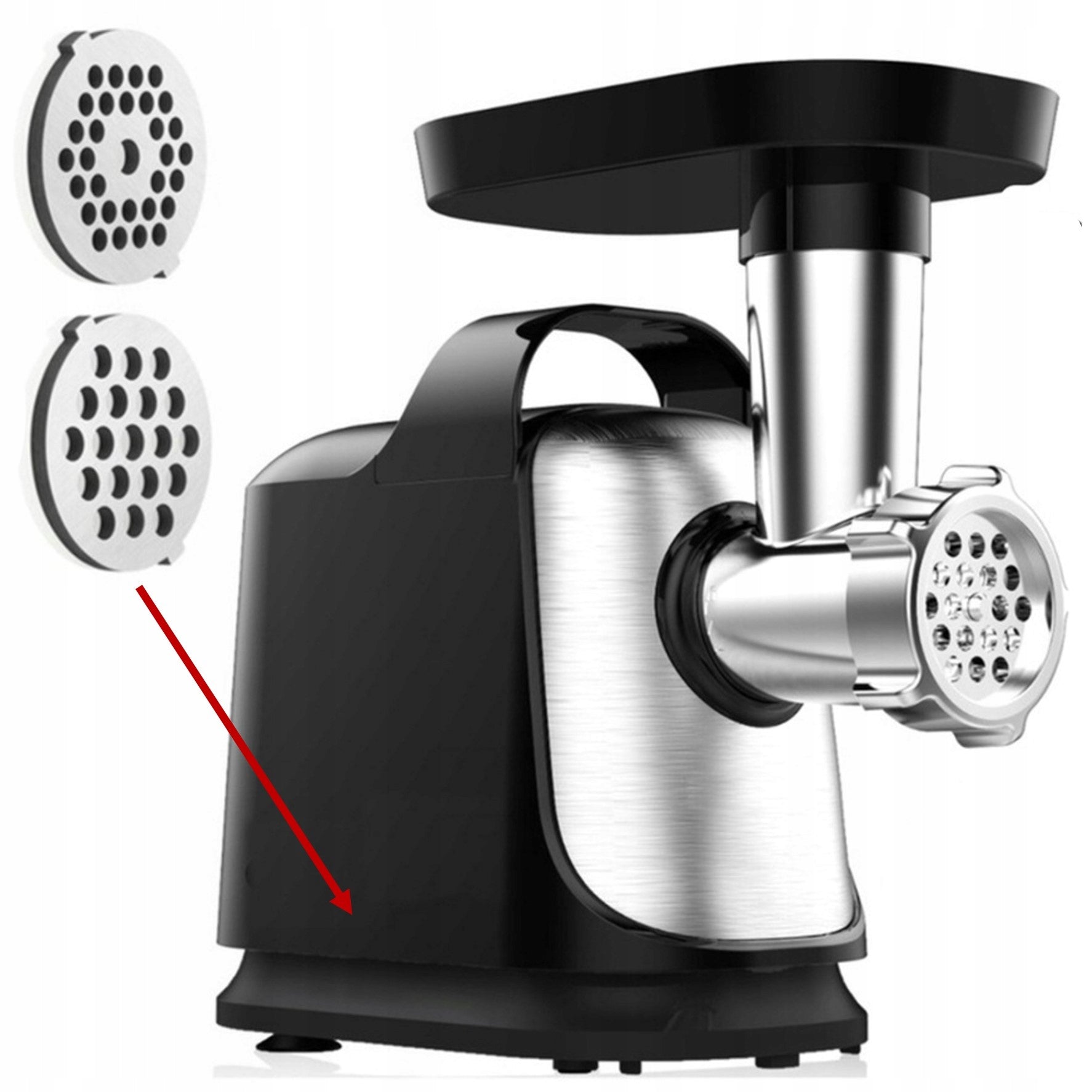 MEAT GRINDER ELECTRIC REVERSE 3 SIEVE SAUSAGE KEBBE 1300W Reverse gear yes