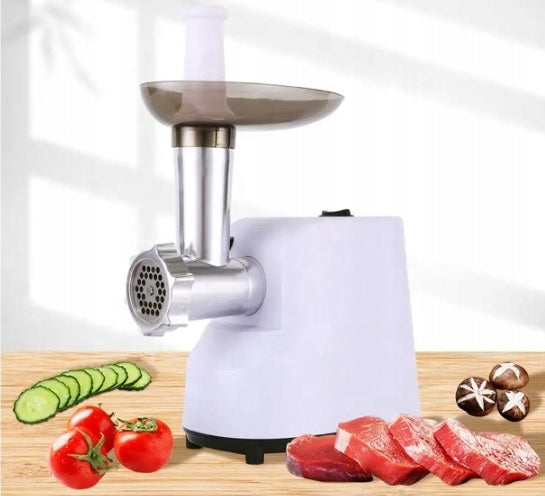 MEAT GRINDER ELECTRIC STRONG MULTI-PURPOSE SHREDDER Dominant color white
