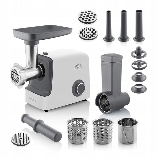 MEAT GRINDER GRINDING SHREDDER KNEADING SAUSAGE STUFFER 3in1