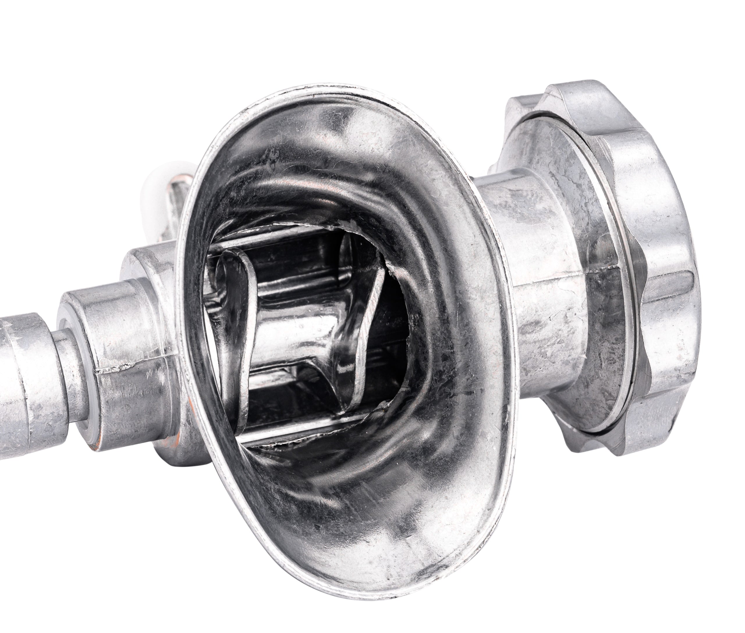 MEAT GRINDER MANUAL STUFFER 5 Dominant color silver/gray