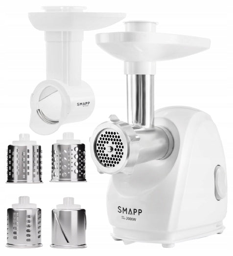 MEAT GRINDER WITH SHREDDER 4 BEBNY STRONG 2000 W Poland SMAPP Manufacturer code 48981