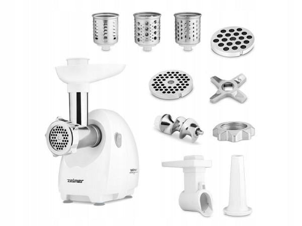 MEAT GRINDER ZELMER SHREDDER + ACCESSORIES! Brand Zelmer