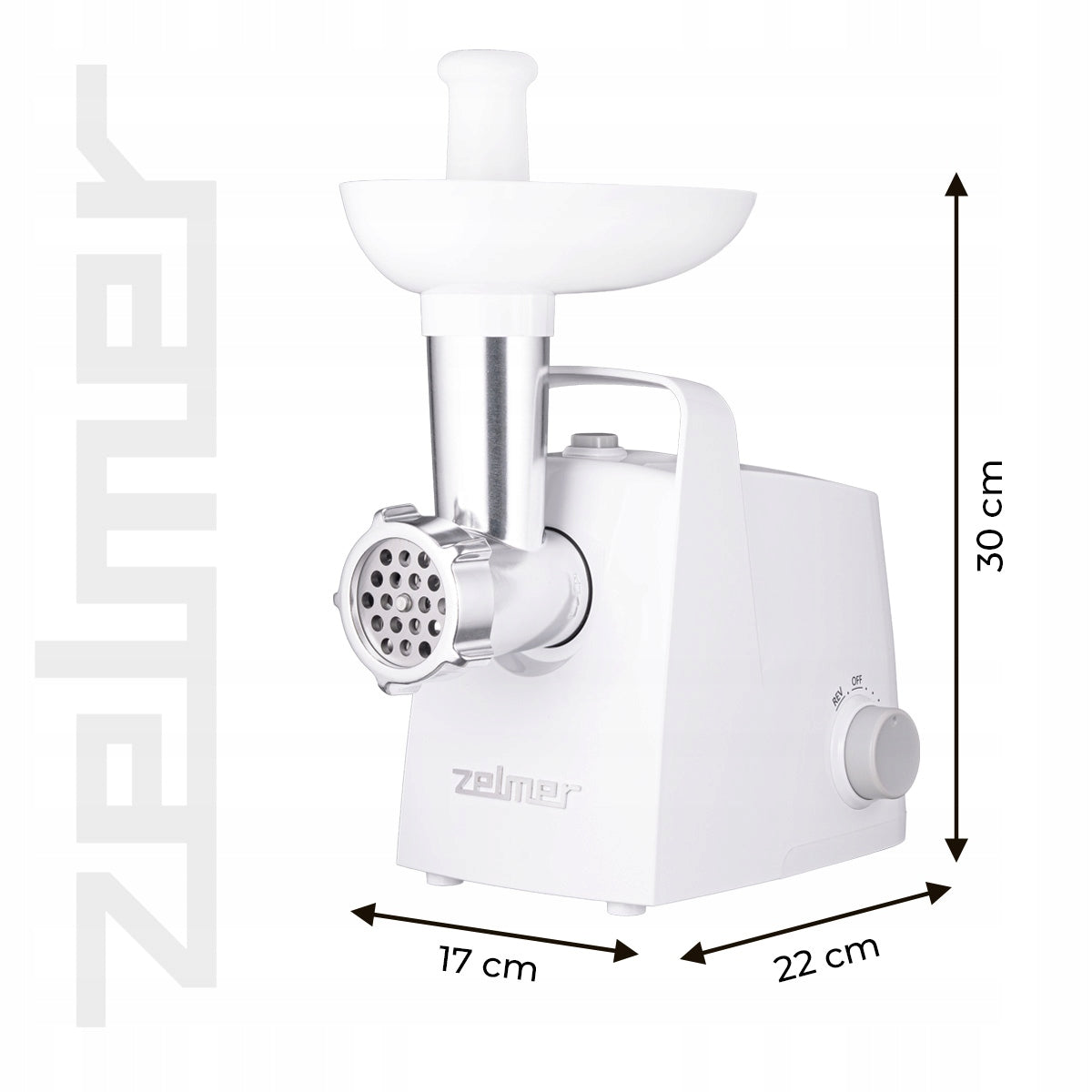 MEAT GRINDER ZELMER SHREDDER SLOW JUICER Packaging status original