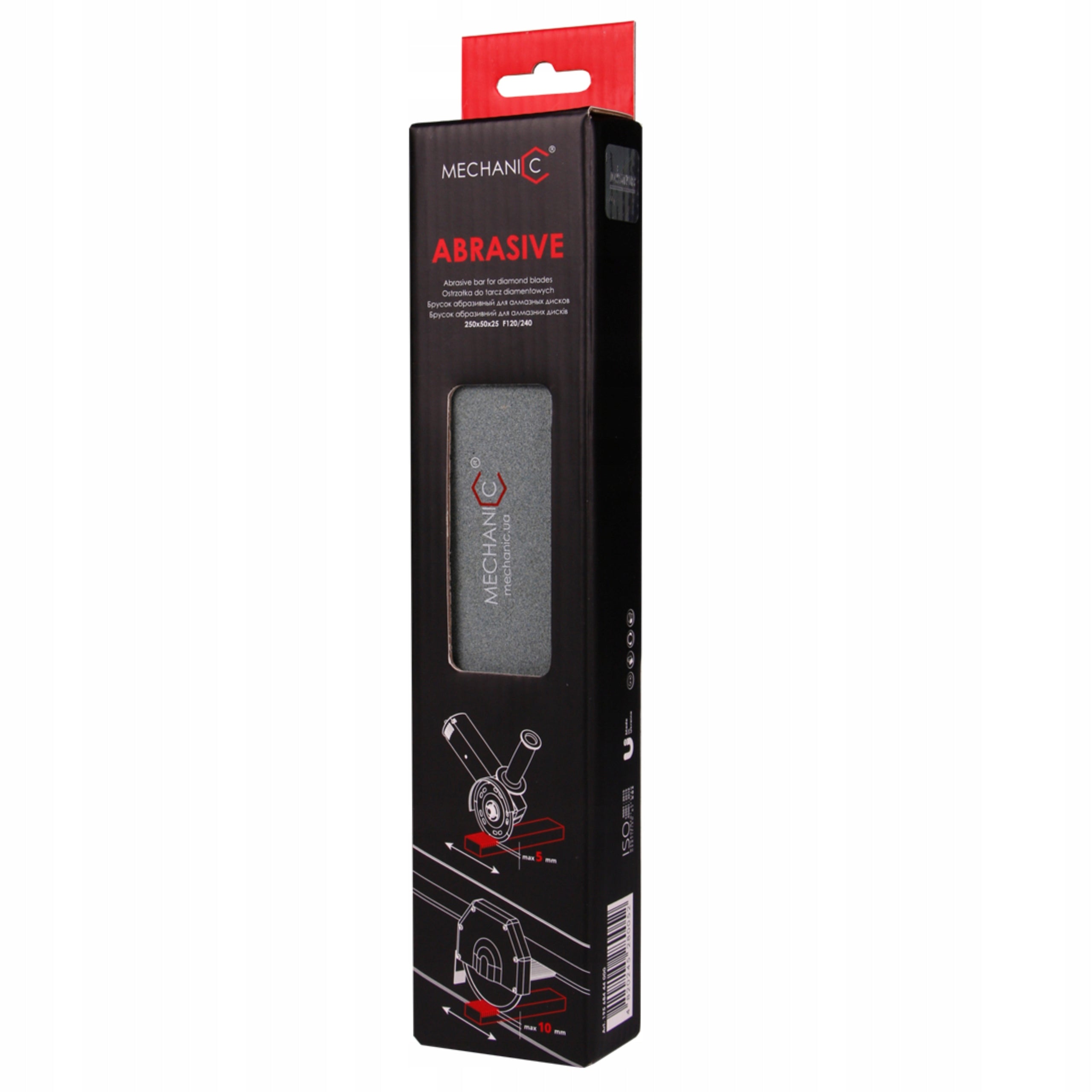 MECHANIC ABRASIVE SHARPENER FOR DIAMOND DISCS