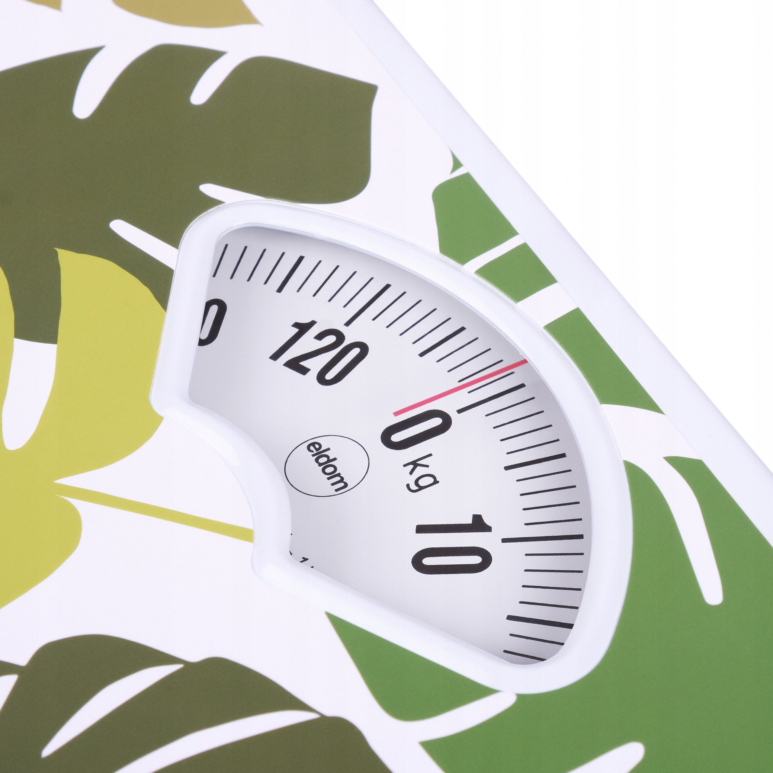 MECHANICAL BATHROOM SCALE CLASSIC ANALOGUE UP TO 130KG BR2019 LEAVES Manufacturer code BR2019 LIŚCIE