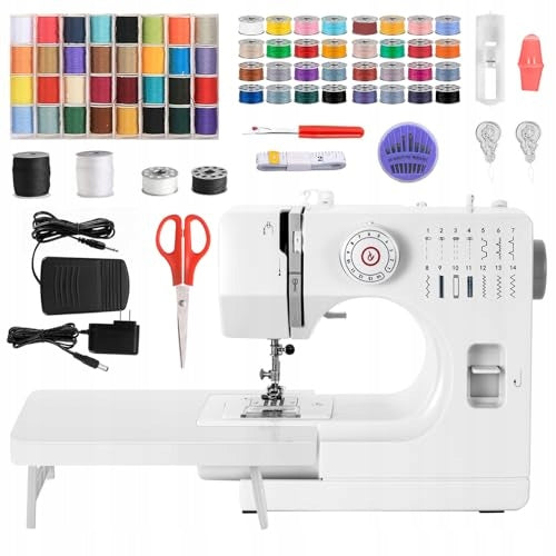 MECHANICAL SEWING MACHINE 14 PROGRAMS FOR BEGINNERS WITH TABLE Brand no brand
