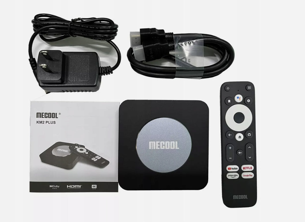 MECOOL KM2 Plus Android 11 Smart TV Box 2GB RAM / 16GB Storage, S905X4 Chip, 4K HDR, Wi-Fi, Bluetooth 5.0 Brand no brand