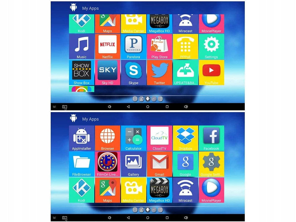 MEDIA PLAYER ADAPTER HDMI USB SMART TV BOX ANDROID 4K REMOTE CONTROL Packaging status original