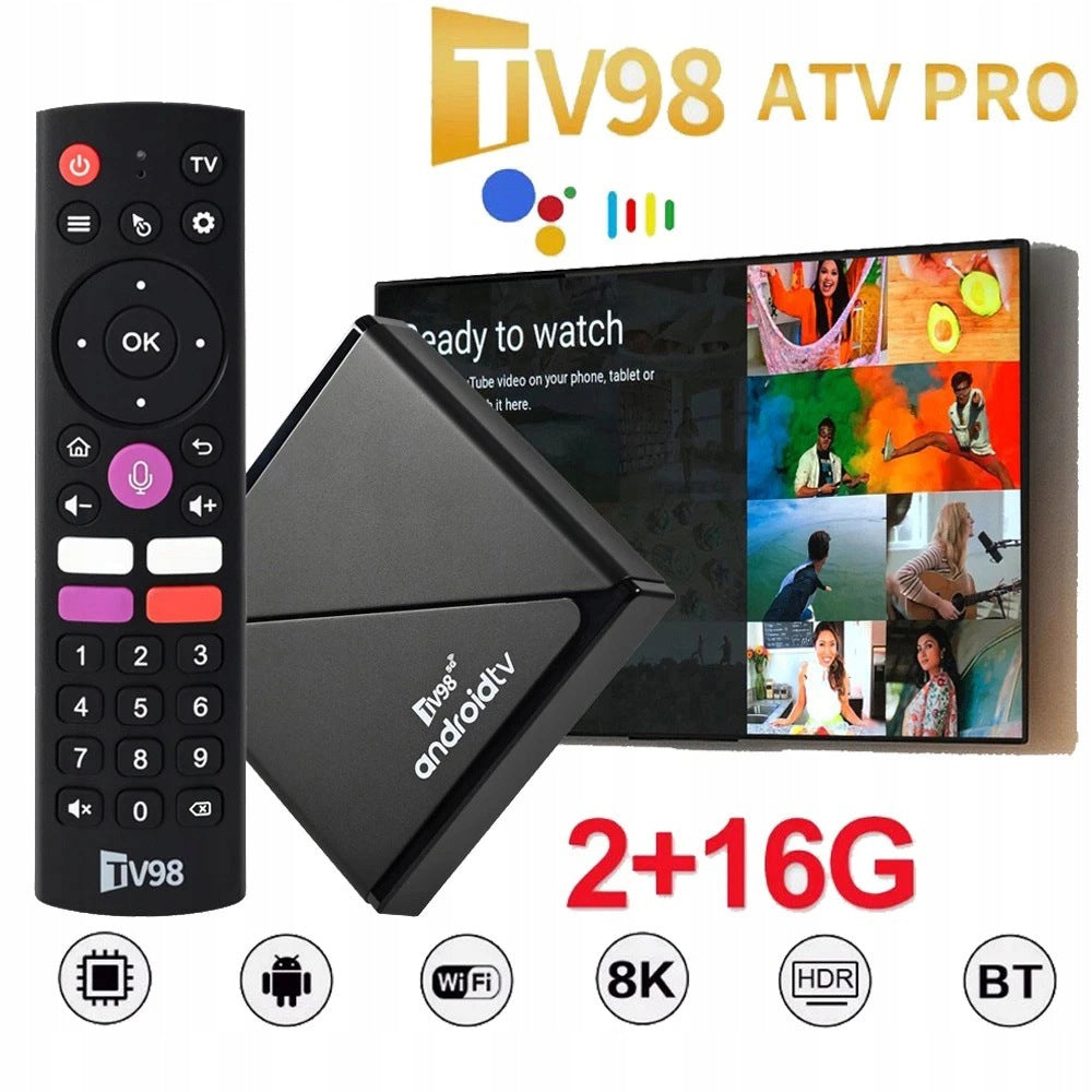 MEDIA PLAYER ANDROID ADAPTER 14 SMART TV STICK BOX 5G WIFI Brand no brand
