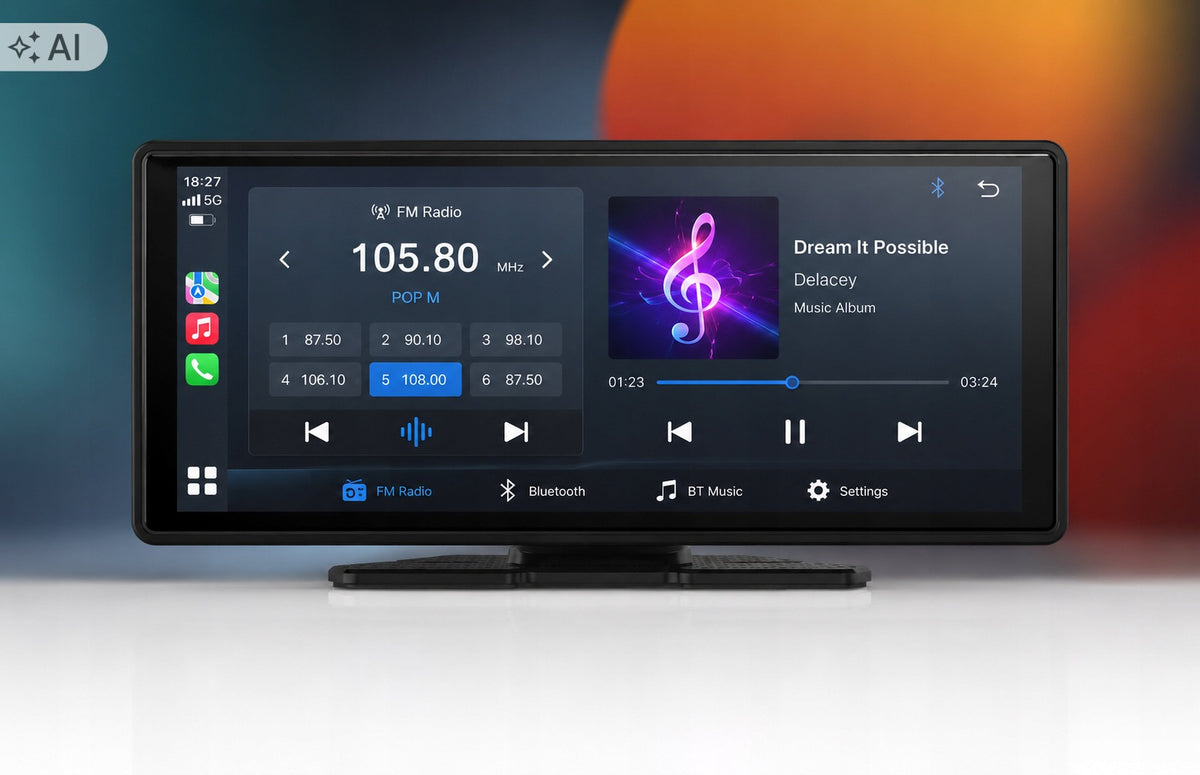 MEDIA STATION 10,26” WIRELESS CARPLAY / ANDROID AUTO Manufacturer code 78-494#