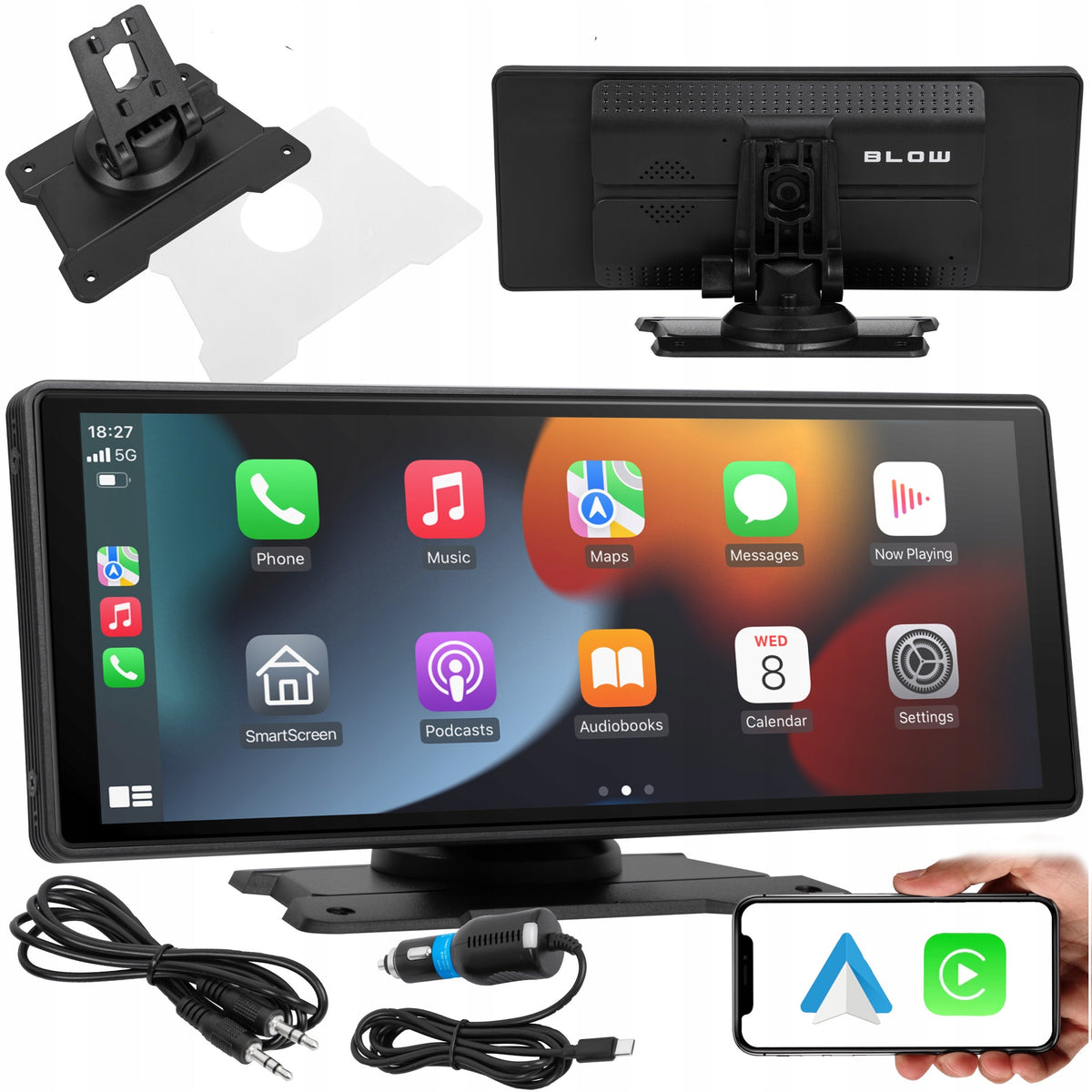MEDIA STATION 10,26” WIRELESS CARPLAY / ANDROID AUTO
