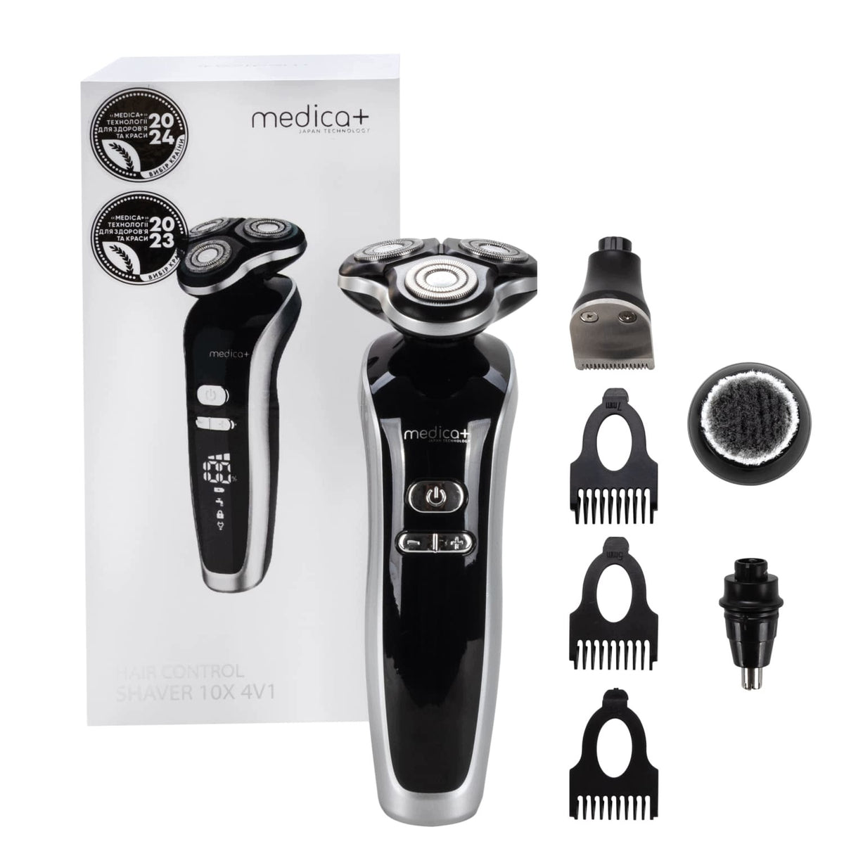 MEDICA+ Shaver 4in1 Men's Electric Shaver (for Nose and Hair Beard)