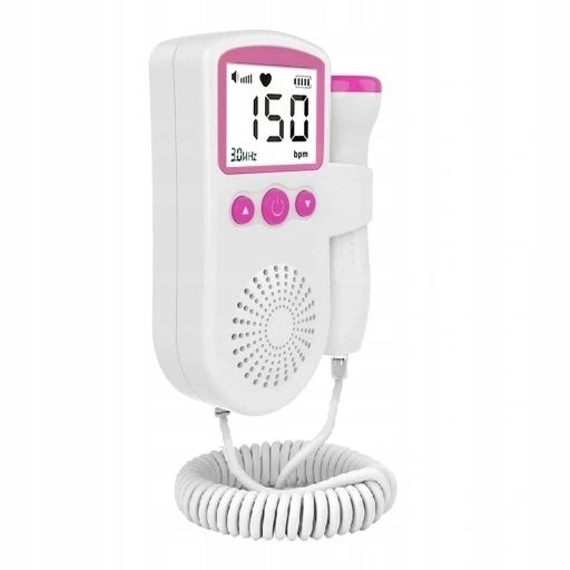 MEDICAL FETAL HEART RATE DETECTOR Fetal Doppler Heart Rate Monitor