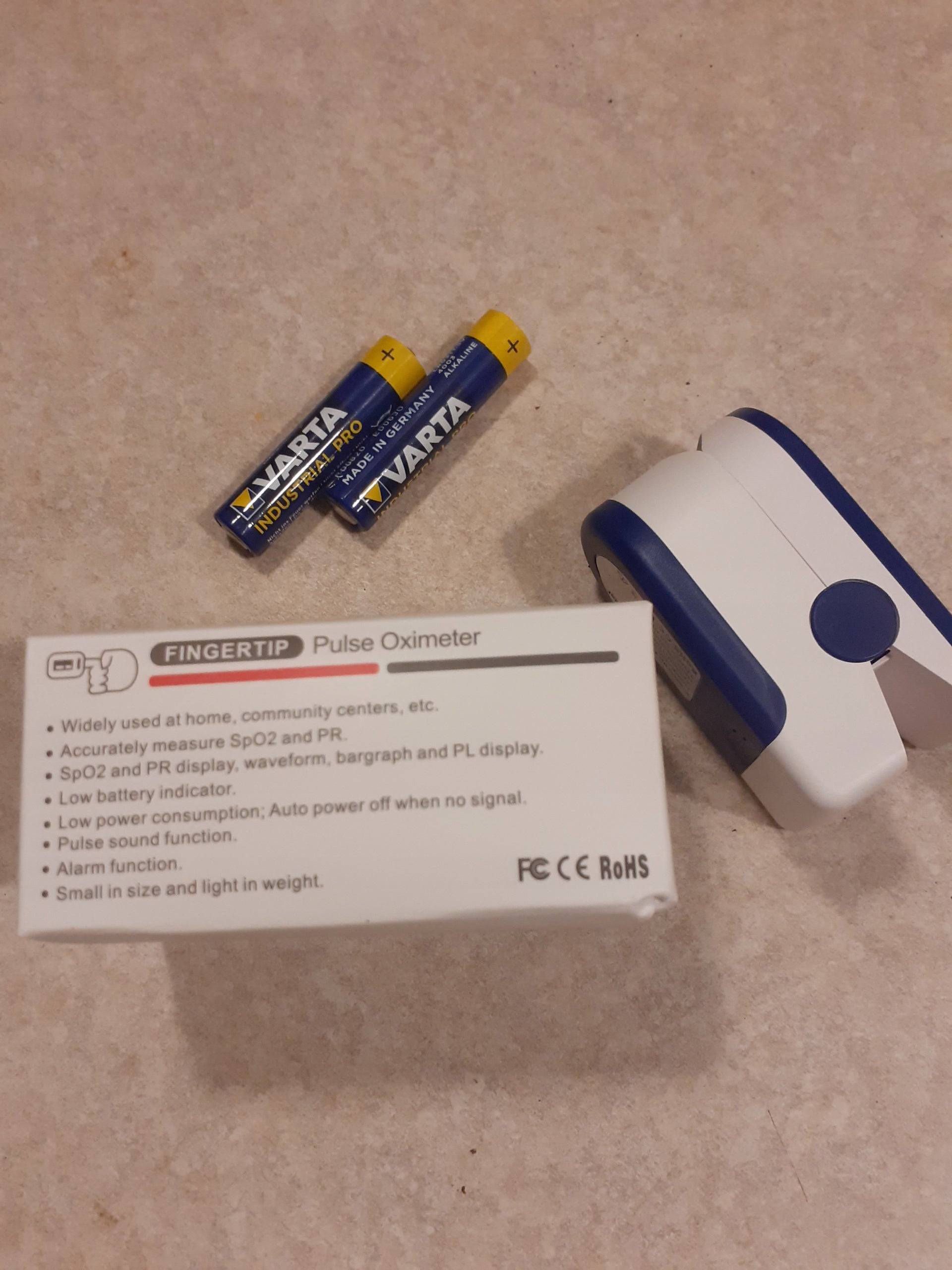MEDICAL FINGER PULSE OXIMETER CERTIFICATE 24H Medical device type accessories for a medical device or a product without an intended medical purpose