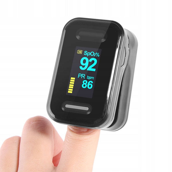 MEDICAL FINGER PULSE OXIMETER HEART RATE MONITOR OLED DISPLAY MEASUREMENT YK-81C Packaging status original