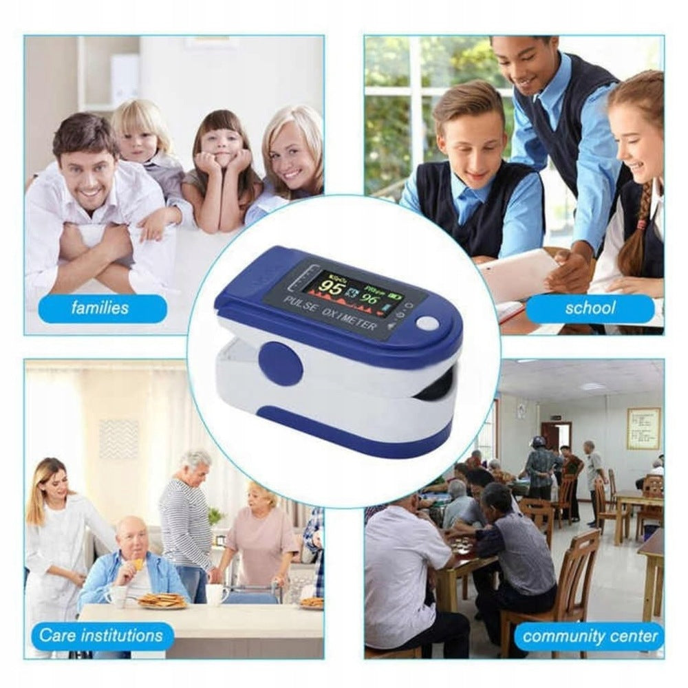 MEDICAL FINGER PULSE OXIMETER HEART RATE MONITOR OLED DISPLAY PULSE MEASUREMENT Packaging status original