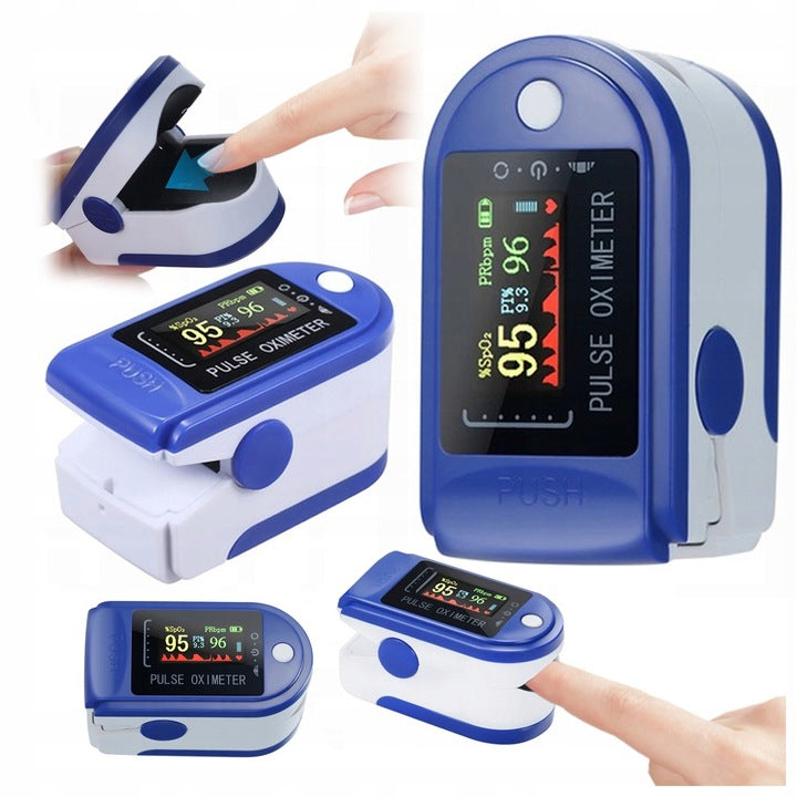MEDICAL FINGER PULSE OXIMETER HEART RATE MONITOR SMALL LIGHT FOR CHILDREN