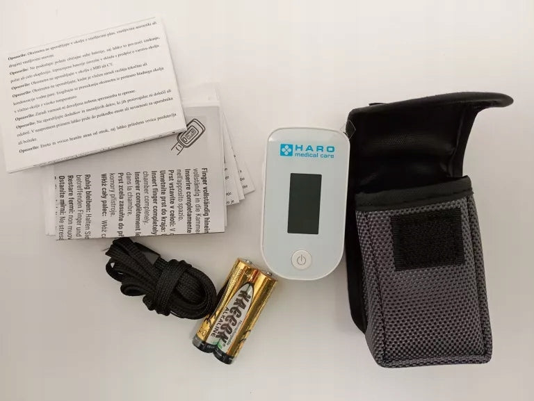 MEDICAL FINGER PULSE OXIMETER HEART RATE MONITOR
