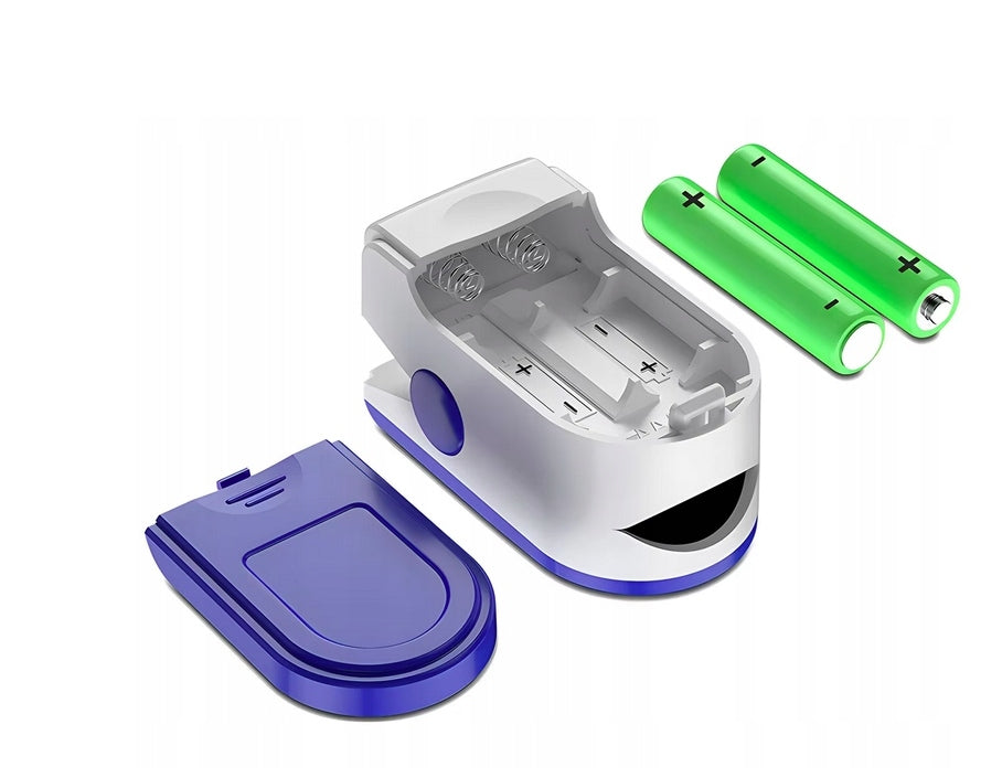 MEDICAL FINGER PULSE OXIMETER LED HEART RATE MONITOR for Finger Blood Oxygen Meter Packaging status original