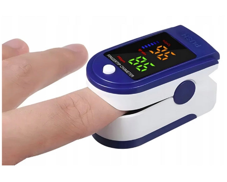 MEDICAL FINGER PULSE OXIMETER LED HEART RATE MONITOR for Finger Blood Oxygen Meter