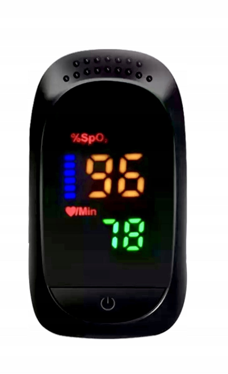 MEDICAL FINGER PULSE OXIMETER OLED HEART RATE MONITOR