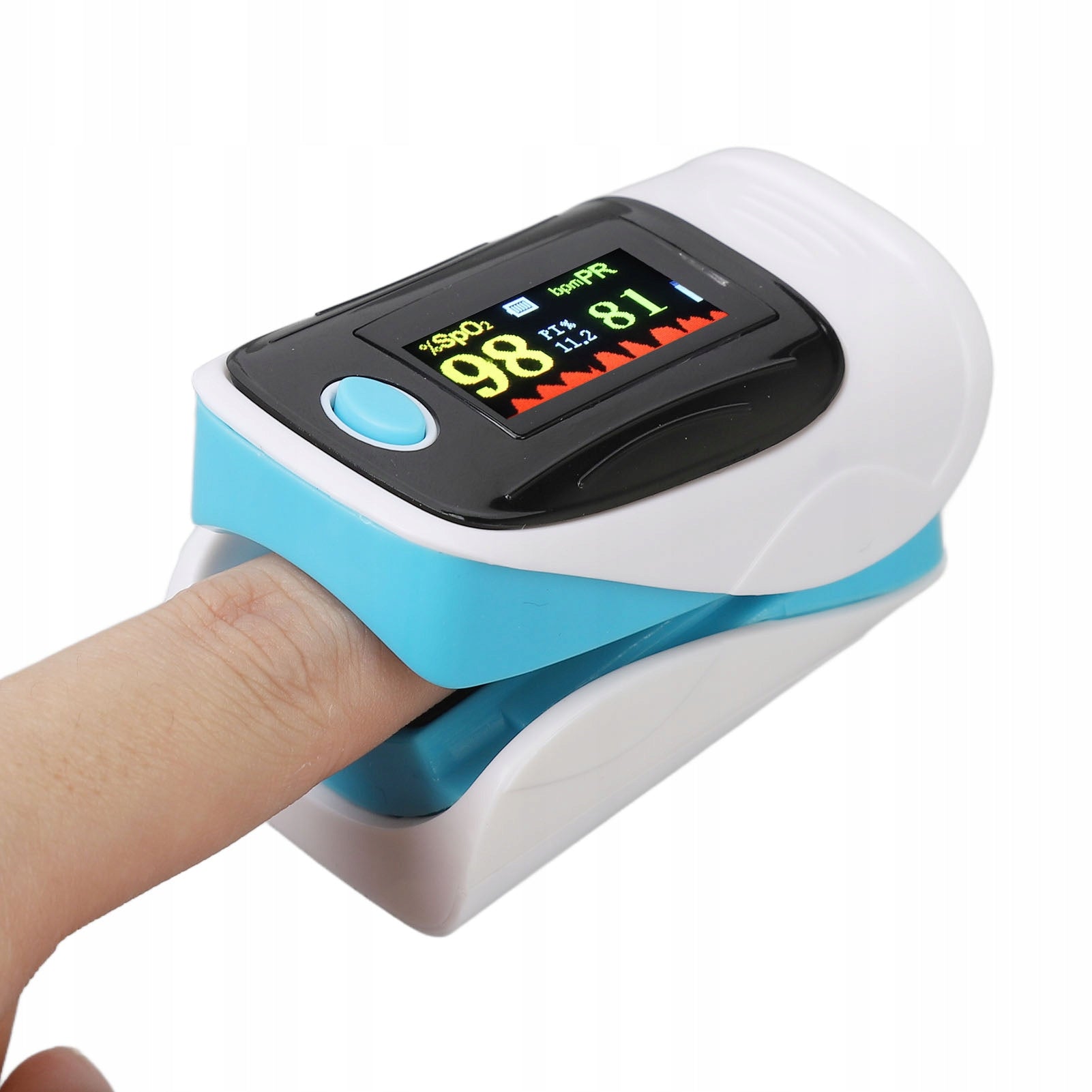 MEDICAL FINGER PULSE OXIMETER OLED HEART RATE MONITOR