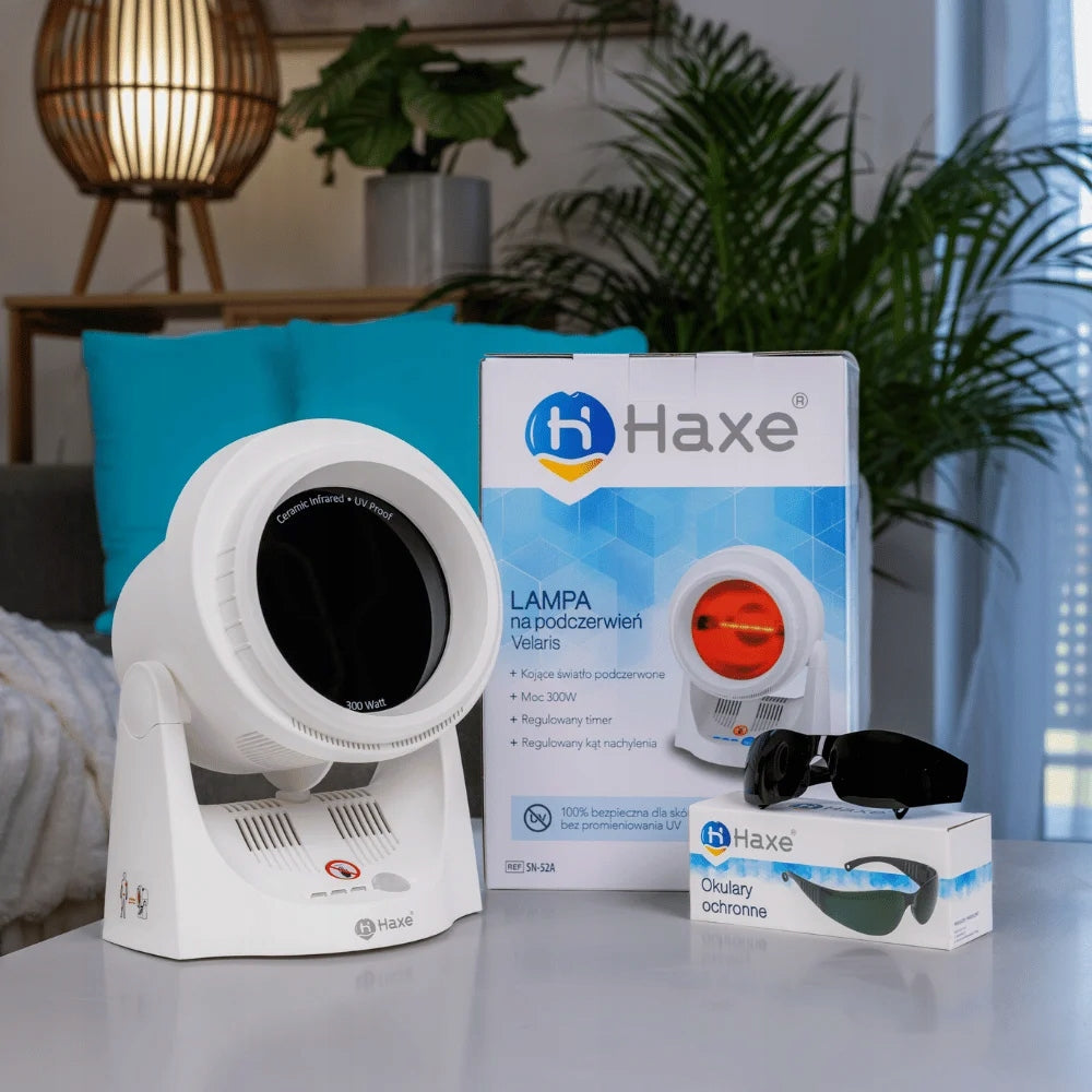 MEDICAL HEALING INFRARED LAMP HAXE VELARIS 300W TIMER AND GLASSES Medical device type medical device or in-vitro diagnostic medical device