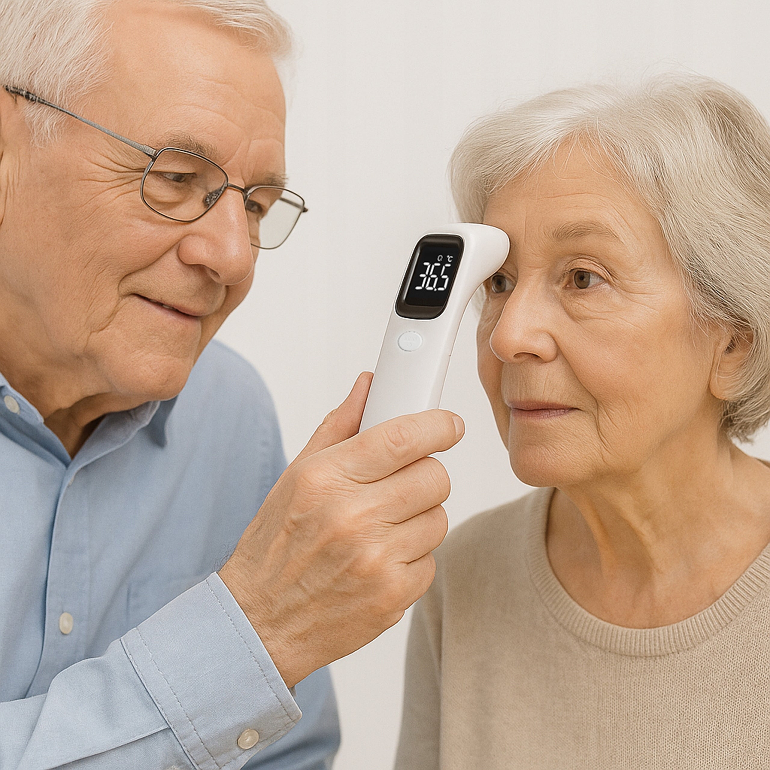 MEDICAL NON-CONTACT THERMOMETER FOR BODY TEMPERATURE MEASUREMENT ALARM Medical device yes