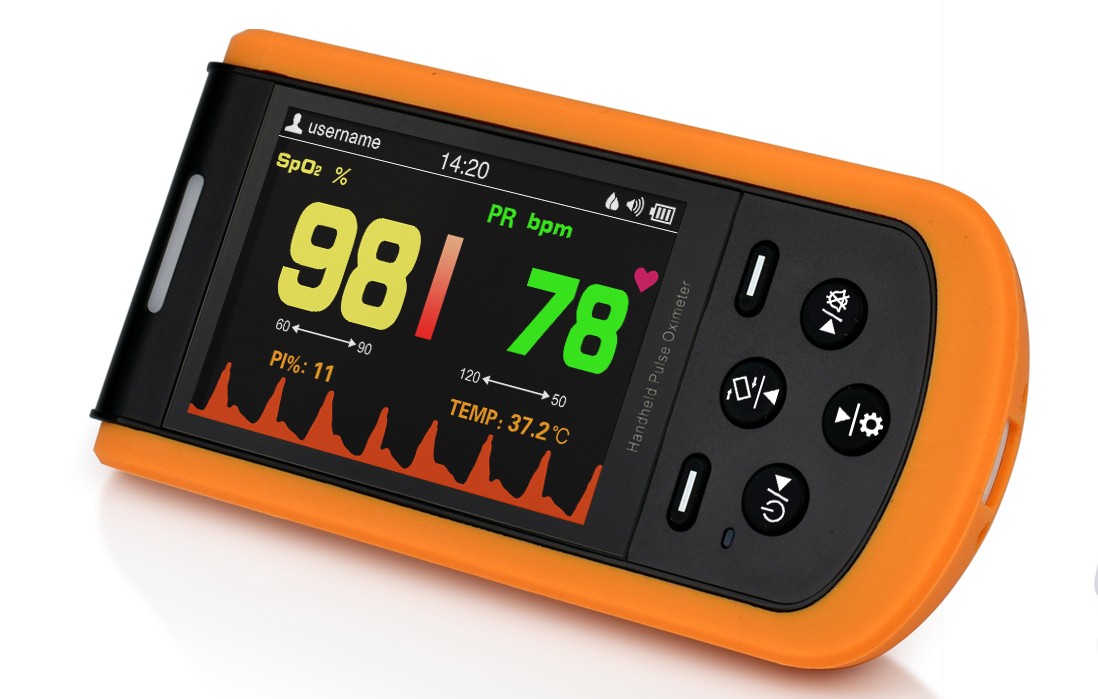 MEDICAL PULSE OXIMETER PROFESSIONAL CREATIVE MEDICAL SP-20 DOCKING STATION