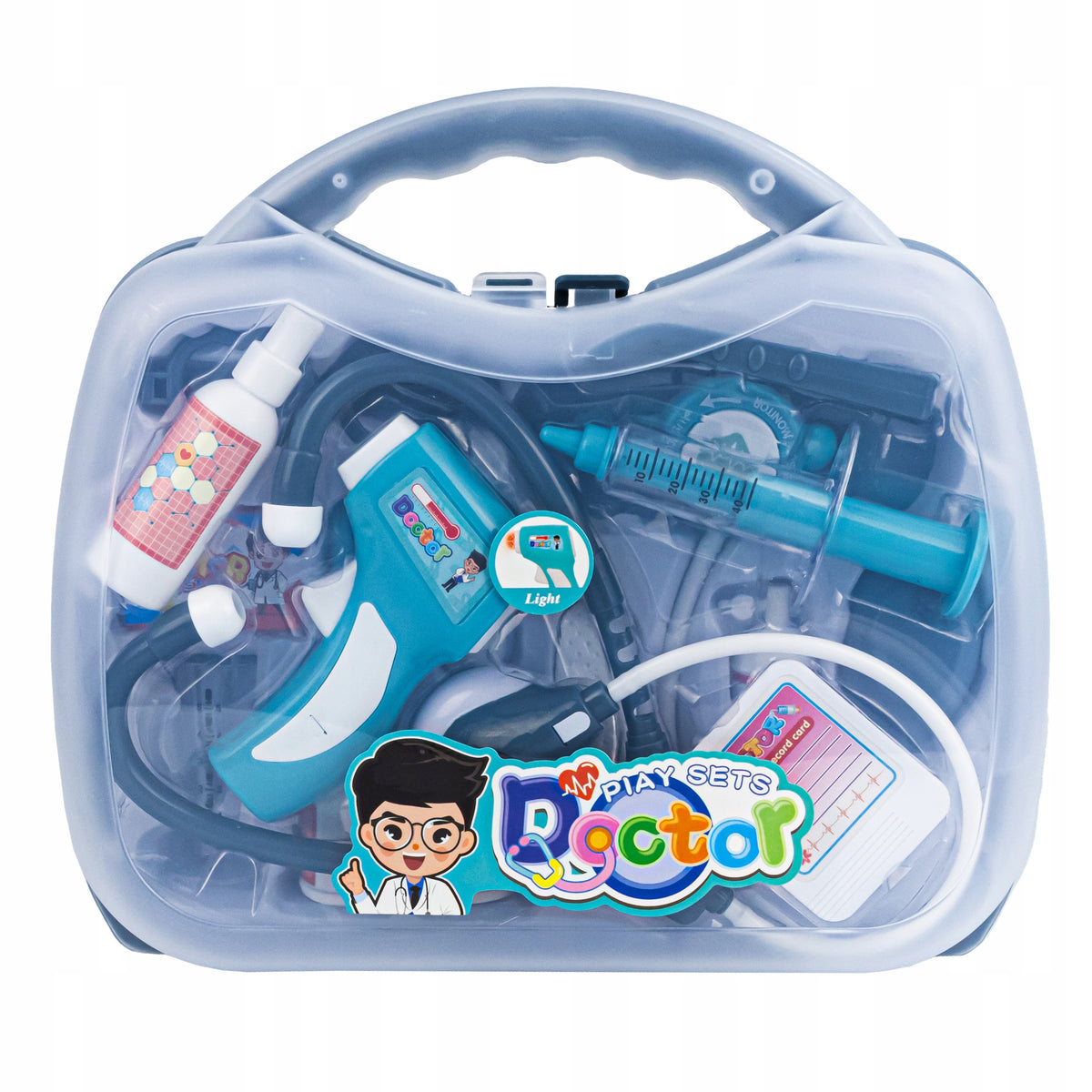 MEDICAL SUITCASE FOR CHILDREN DOCTOR SET INTERACTIVE TOY INSTRUMENTS Role doctor