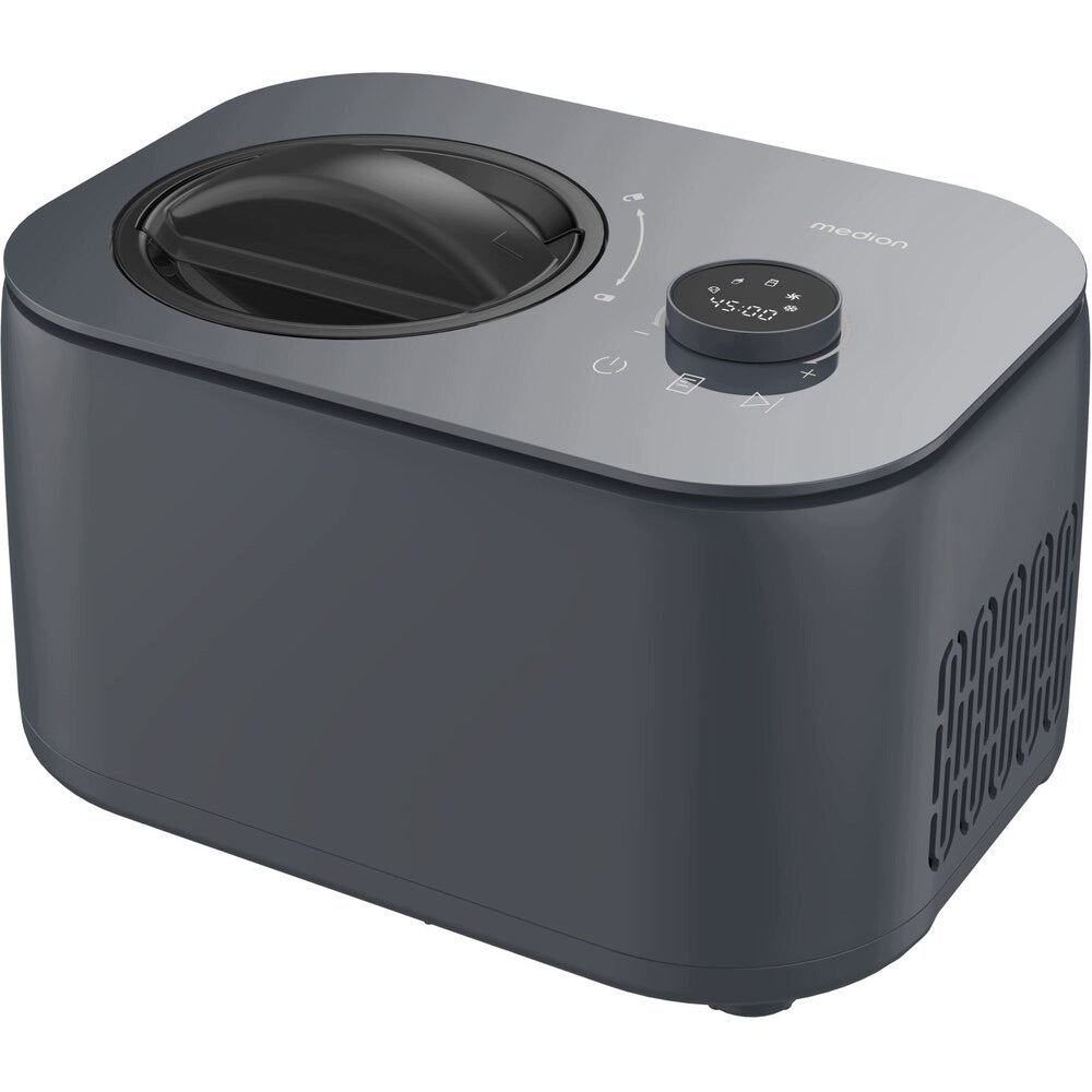 MEDION LIFE MD100116 – Compressor Ice Maker MACHINE FOR HOME ICE CREAM 1 L