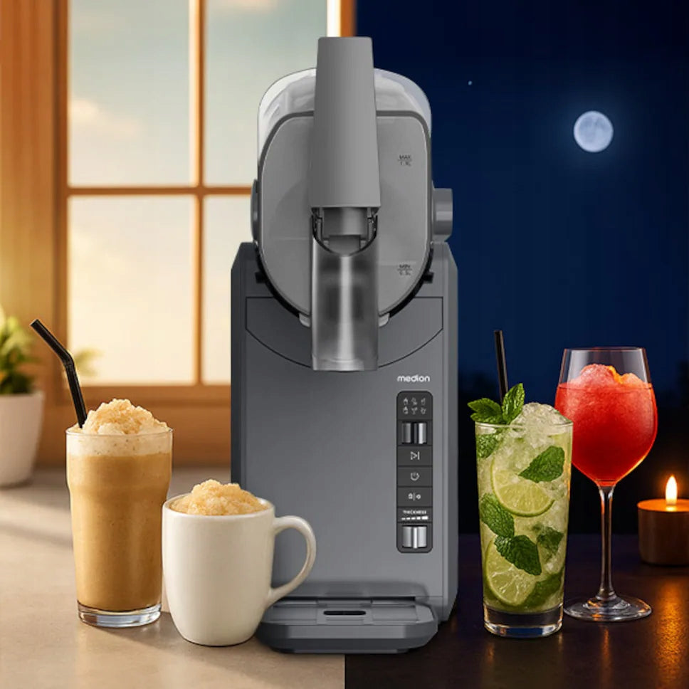 MEDION machine for ice cream drinks yogurt sorbet slushy 2,6L 200W Brand Medion