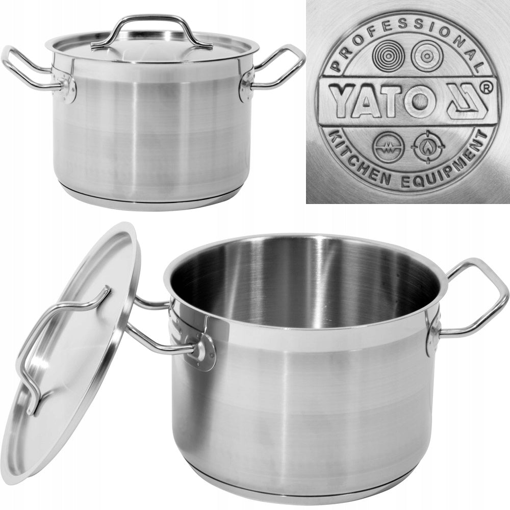 MEDIUM POT WITH STAINLESS STEEL LID 20X14CM 4,4L YG-00022