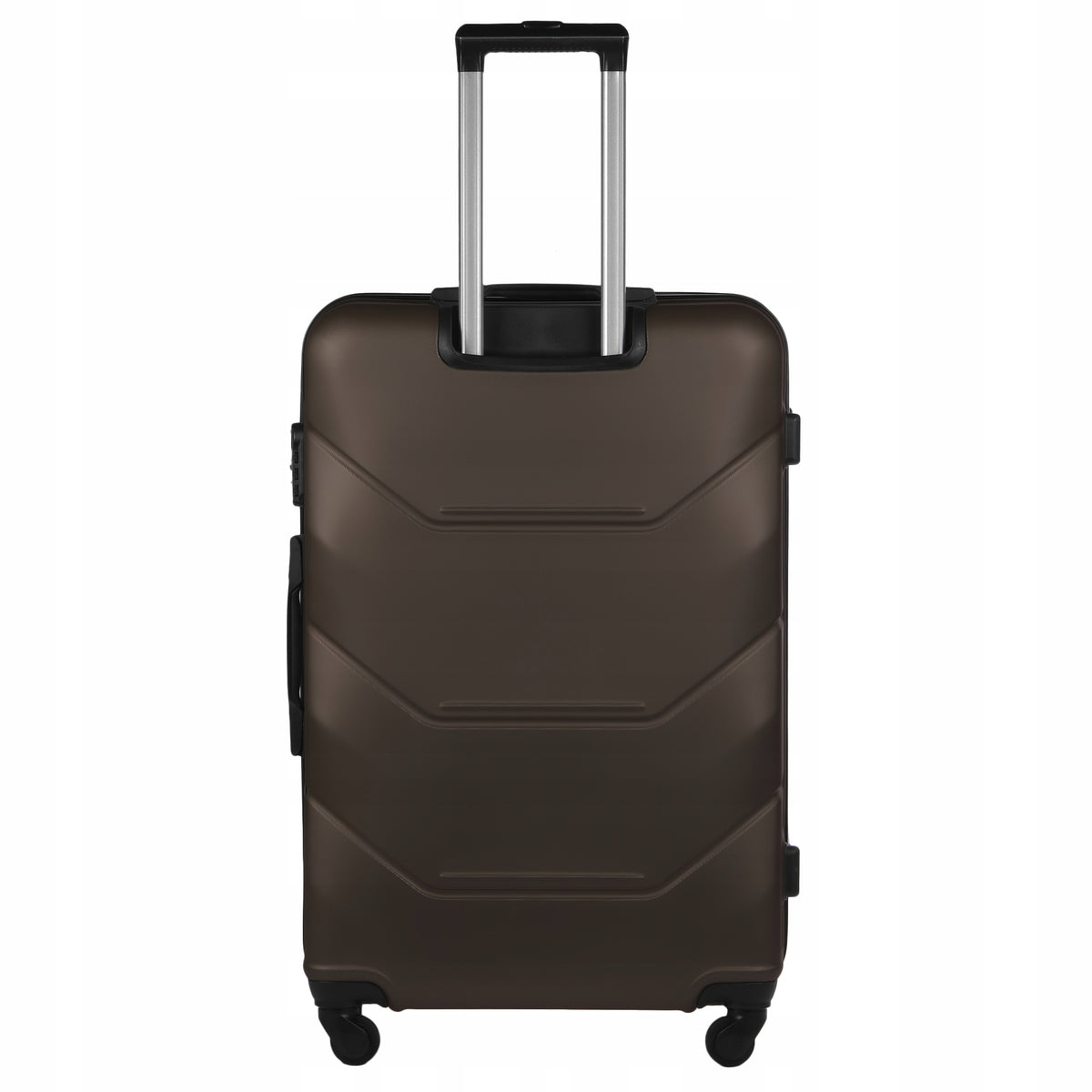 MEDIUM SUITCASE ON WHEELS TRAVEL LUGGAGE DIAMOND COFFEE M 24" A227 ABS Manufacturer code A227_M