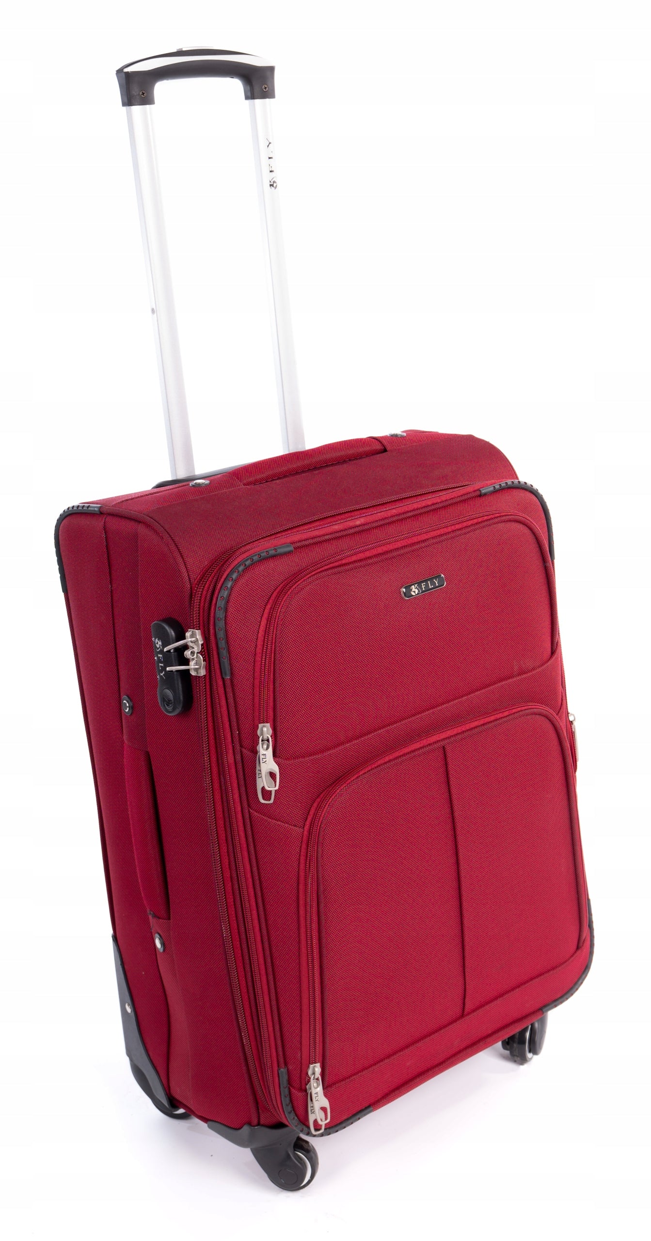 MEDIUM SUITCASE ON WHEELS TRAVEL LUGGAGE Soft XL Brand RGL