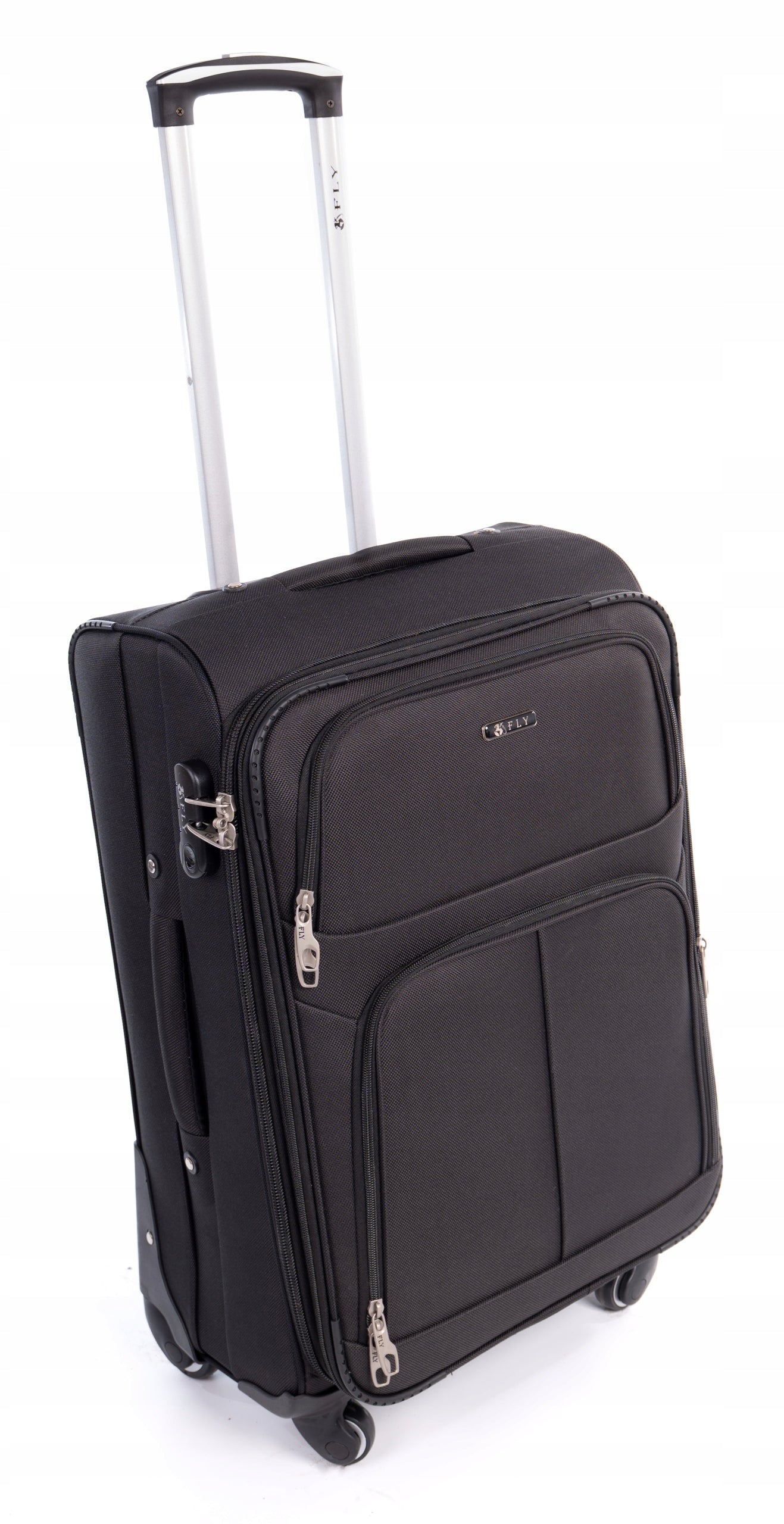 MEDIUM SUITCASE ON WHEELS TRAVEL LUGGAGE Soft XL Packaging status original