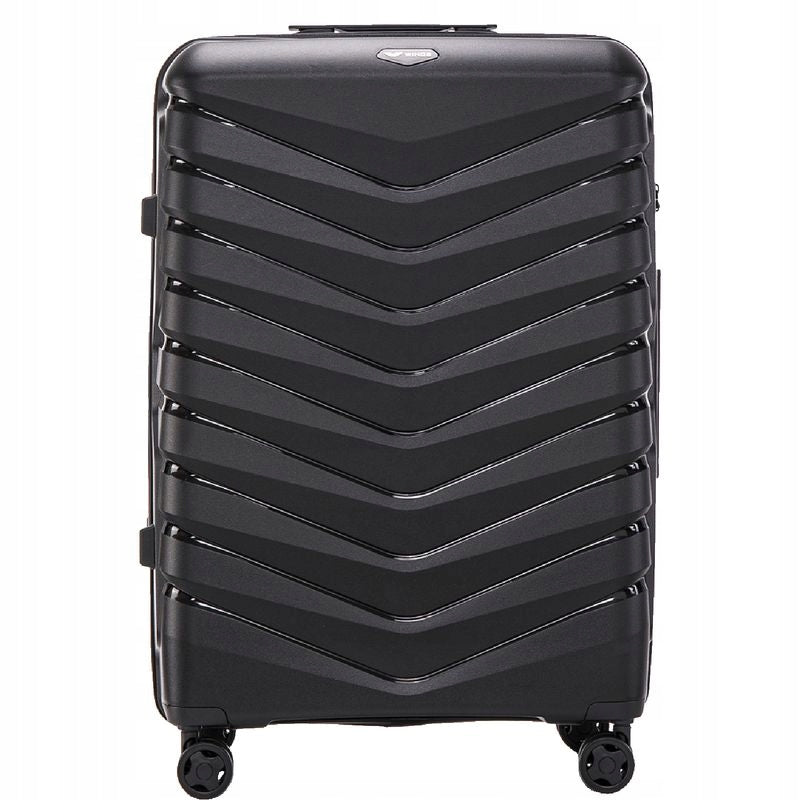 MEDIUM SUITCASE WINGS POLYPROPYLENE PHOENIX 24" 63L BLACK