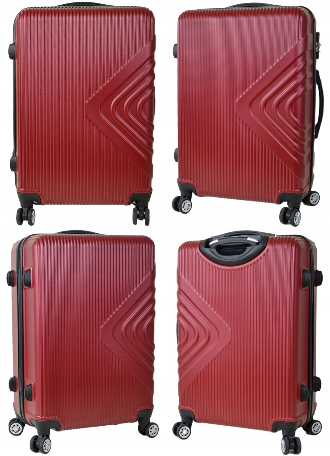 MEDIUM TRAVEL SUITCASE WITH WHEELS FIMRY SUNBAG - MODEL APUS 8082 Kind hard