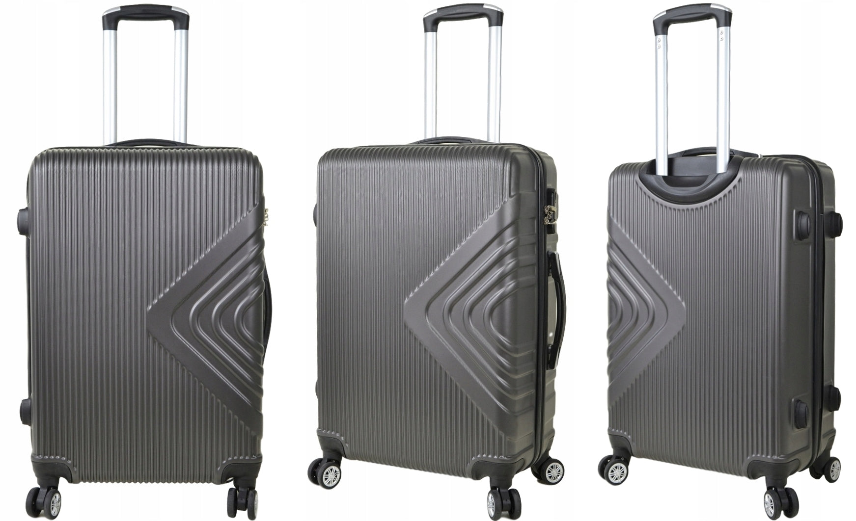 MEDIUM TRAVEL SUITCASE WITH WHEELS FIMRY SUNBAG - MODEL APUS 8082 Width (longer edge) 44 cm