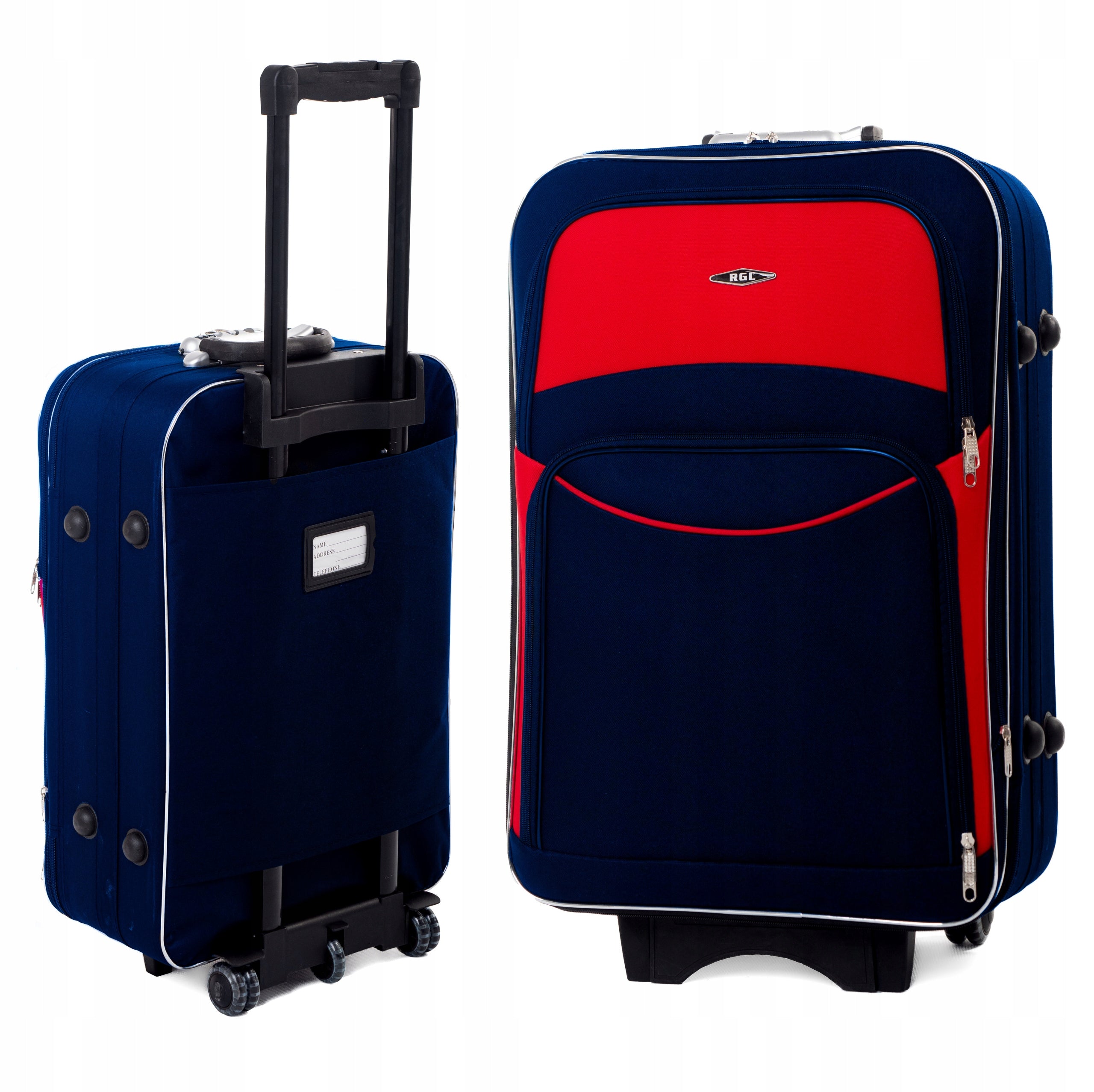 MEDIUM TRAVEL SUITCASE XL RGL LUGGAGE WHEELS BAG Width (longer edge) 44 cm